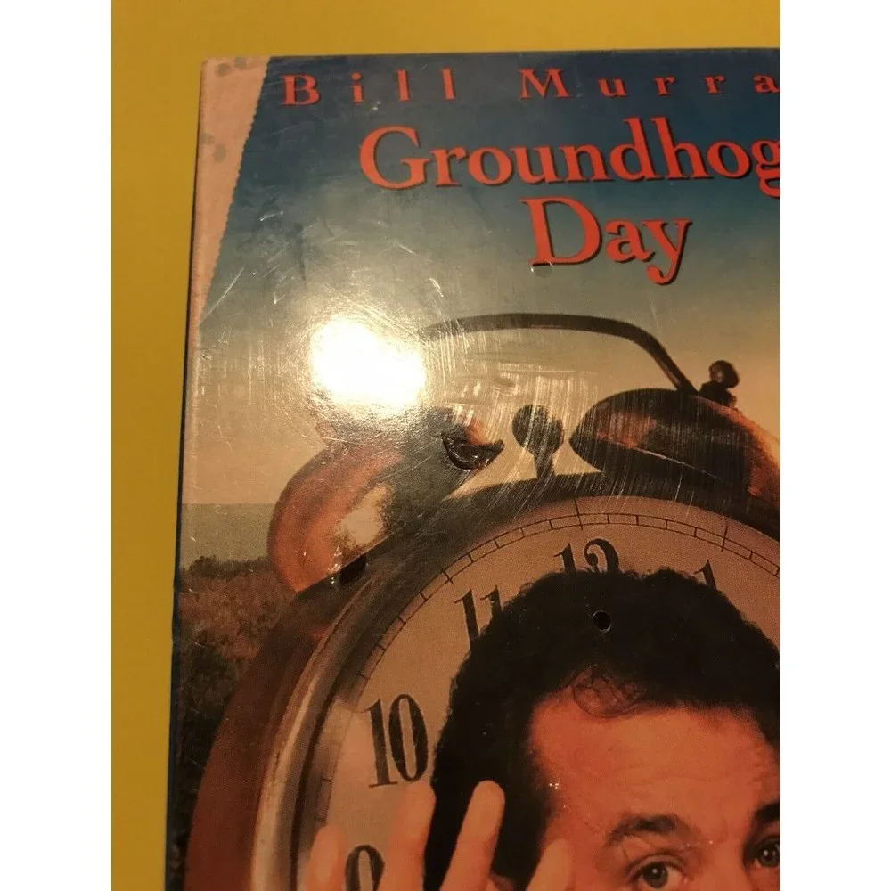 Vintage 90's 1993 Groundhog Day Bill Murray Brand New Sealed VHS - Picture 2 of 4